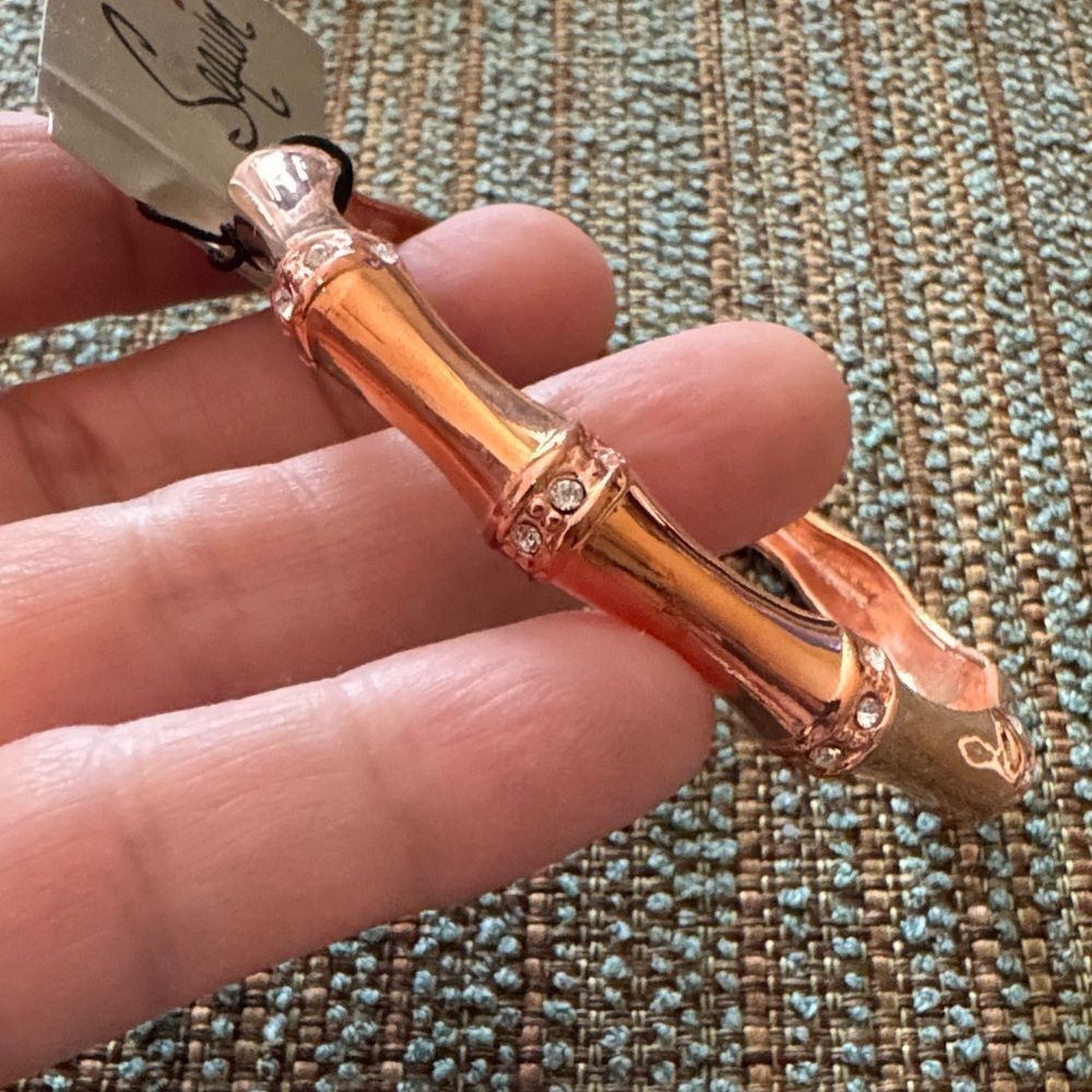 3114 Rose Gold Sequin Bracelet‎